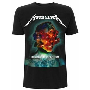 Metallica Ing Hardwired Album Cover Unisex Black L kép