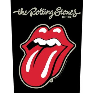 The Rolling Stones Plastered Tongue Felvarrható tapasz kép