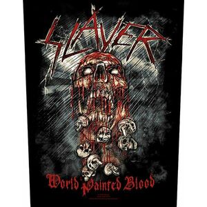 Slayer World Painted Blood Felvarrható tapasz kép