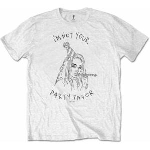 Billie Eilish Ing Party Favour Unisex White L kép