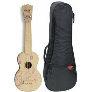 Pasadena WU-21F5-WH SET Natural Szoprán ukulele kép