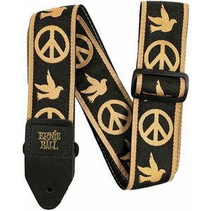 Ernie Ball 4613 Textil gitár heveder Peace Love Dove Jacquard kép