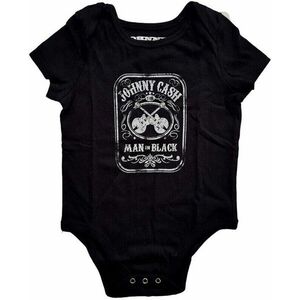 Johnny Cash Ing Man In Black Kids Black 2 Years kép