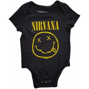 Nirvana Ing Yellow Happy Face Kids Black 1 Year kép