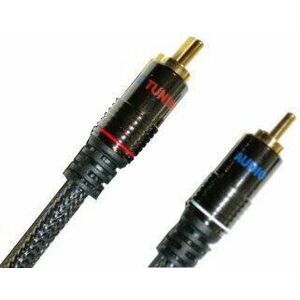 Audio Tuning 2 RCA - 2 RCA 0, 5 m Fekete Hi-Fi Audio kábel kép