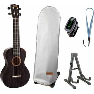 Mahalo MH2-TBK SET 2 Trans Black Koncert ukulele kép