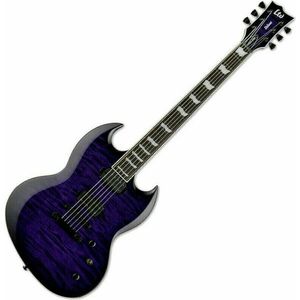 ESP LTD VIPER-1000 See Thru Purple Sunburst Elektromos gitár kép