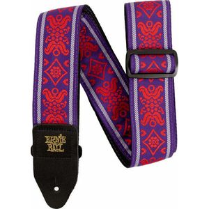 Ernie Ball 5330 Royal Flush Red Jacquard Strap Textil gitár heveder Royal Flush Red kép