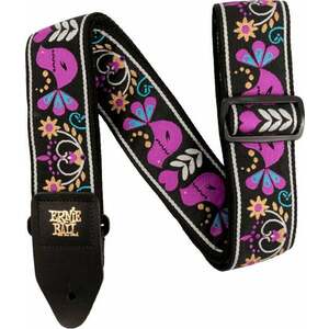 Ernie Ball 5331 Purple Bird Lupin Jacquard Strap Textil gitár heveder Purple Bird Lupin kép