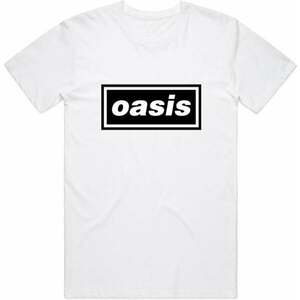 Oasis Ing Decca Logo Unisex White 2XL kép