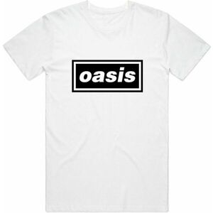 Oasis Ing Decca Logo Unisex White M kép