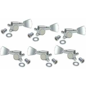 Gotoh SG381 04 Tuners L3 + R3 Chrome Chrome Gitár hangolókulcs kép