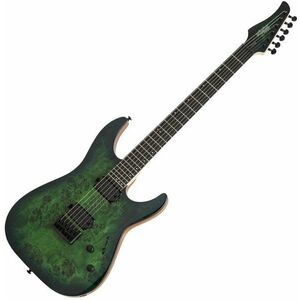 Schecter C-6 Pro Aqua Burst Elektromos gitár kép