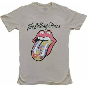 The Rolling Stones Ing Flowers Tongue Unisex Sand 2XL kép