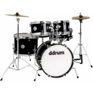 DDRUM D1 Jr 5-Piece Complete Drum Kit Midnight Black Gyermek dob kép