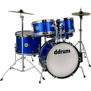 DDRUM D1 Jr 5-Piece Complete Drum Kit Cobalt Blue Gyermek dob kép