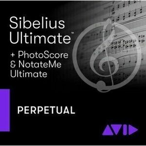 AVID Sibelius Ultimate Perpetual PhotoScore NotateMe kép