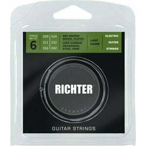 Richter Ion Coated Electric Guitar Strings - 009-042 Elektromos gitárhúrok kép