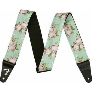 Fender Floral Strap Textil gitár heveder Surf Green kép