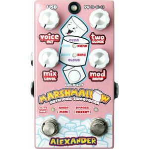 Alexander Pedals Marshmallow Chibi Pink Gitáreffekt kép