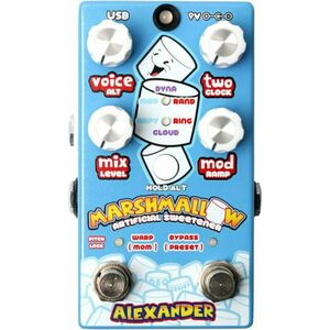 Alexander Pedals Marshmallow Chibi Blue Gitáreffekt kép