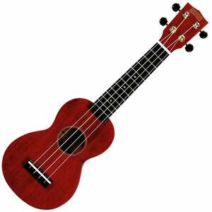 Mahalo MS1TRD Transparent Red Szoprán ukulele kép