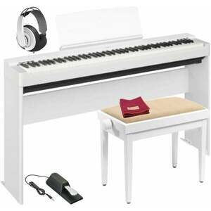 Yamaha P-225WH DELUXE SET Színpadi zongora White kép