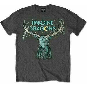 Imagine Dragons Ing Elk in Stars Unisex Charcoal Grey 2XL kép