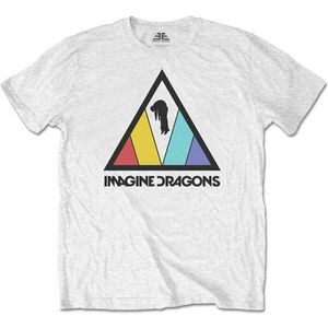 Imagine Dragons Ing Triangle Logo Unisex White S kép