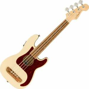 Fender Fullerton Precision Bass Uke Olympic White Basszus ukulele kép