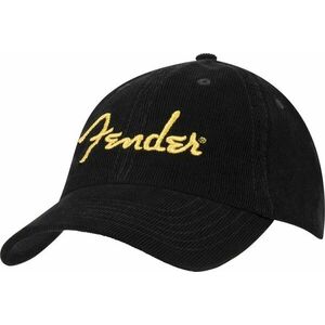 Fender Sapka Gold Spaghetti Logo Corduroy Black kép