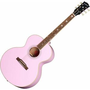 Epiphone J-180 LS Pink Elektroakusztikus gitár kép