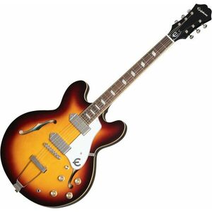 Epiphone Casino Vintage Sunburst Félakusztikus - jazz-gitár kép