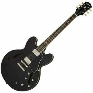 Epiphone ES-335 Ebony Félakusztikus - jazz-gitár kép