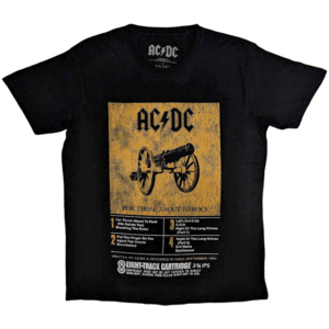 AC/DC Ing 8 Track Unisex Black 2XL kép