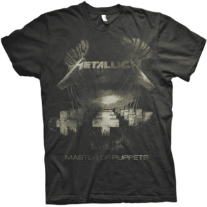 Metallica Ing Master of Puppets Distressed Unisex Black L kép