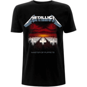 Metallica Ing Master of Puppets Tracks Unisex Black M kép