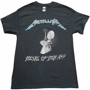 Metallica Ing Metal Up Your Ass Unisex Black S kép