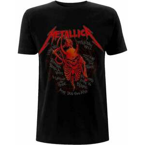 Metallica Ing Skull Screaming Red 72 Seasons Unisex Black M kép