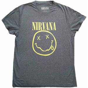 Nirvana Ing Yellow Happy Face Unisex Brindle M kép