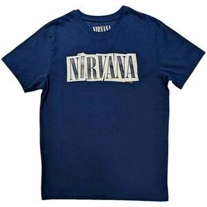 Nirvana Ing Box Logo Unisex Denim Blue S kép