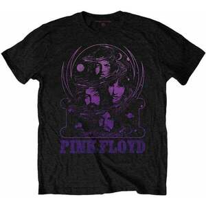 Pink Floyd Ing Purple Swirl Unisex Black M kép