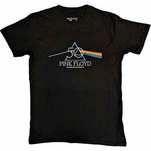 Pink Floyd Ing 50th Prism Logo Unisex Black L kép