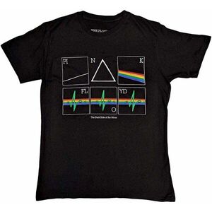 Pink Floyd Ing Prism Heart Beat Unisex Black S kép