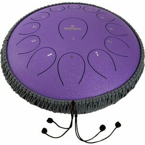 Shamann 14" 13 Notes C-Major Lavender Tongue Drum kép