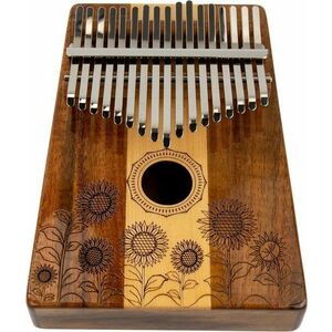 Shamann 17 Key Flower Koa + Maple Kalimba kép