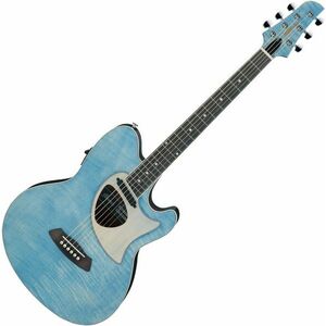 Ibanez TCM50FM-ODB Denim Blue Elektroakusztikus gitár kép