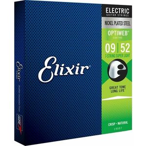 Elixir Optiweb 19007 Super Light 7-String Elektromos gitárhúrok kép