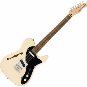 Fender Squier Affinity Series Telecaster Thinline LRL Olympic White Elektromos gitár kép