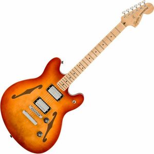 Fender Squier Affinity Series Starcaster Deluxe MN Sienna Sunburst Félakusztikus - jazz-gitár kép